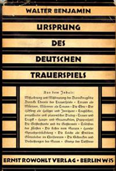 Ursprung des Deutschen Trauerspiels