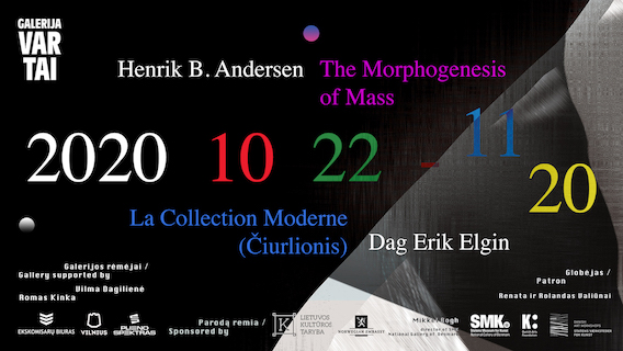 Vartai Gallery, Vilnius, 2020