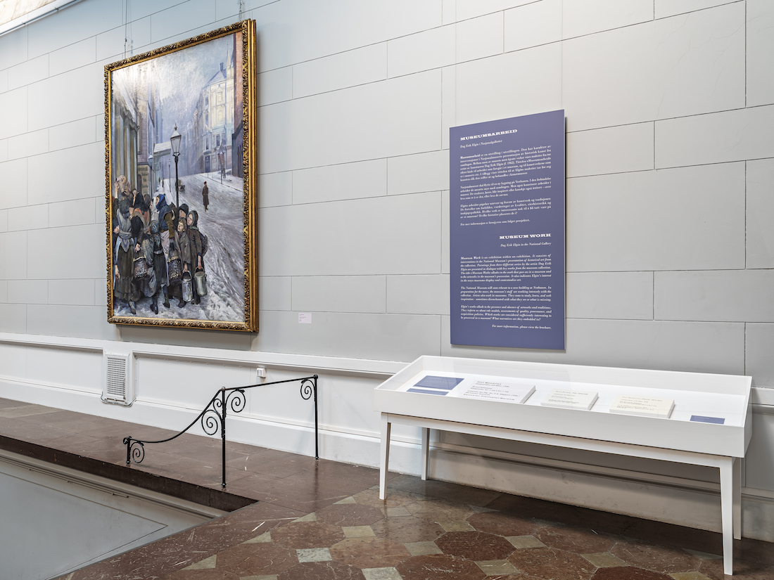 Museum Work, Nasjonalgalleriet 2018