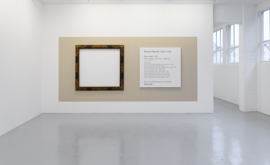 Original Frame, Oil on canvas, 2022